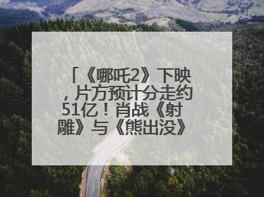 《哪吒2》下映，片方预计分走约51亿！肖战《射雕》与《熊出没》今晚都将下映