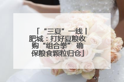 “三夏”一线丨肥城：打好夏粮收购“组合拳” 确保粮食颗粒归仓