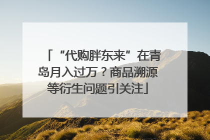 “代购胖东来”在青岛月入过万？商品溯源等衍生问题引关注