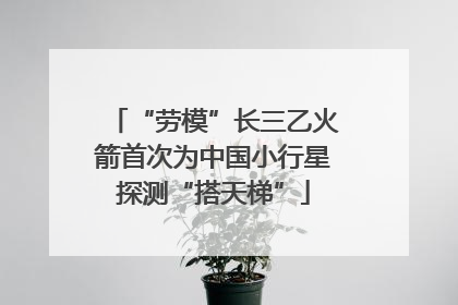 “劳模”长三乙火箭首次为中国小行星探测“搭天梯”