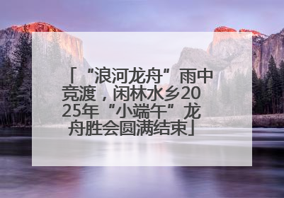 “浪河龙舟”雨中竞渡，闲林水乡2025年“小端午”龙舟胜会圆满结束