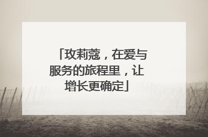 玫莉蔻，在爱与服务的旅程里，让增长更确定