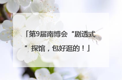 第9届南博会“剧透式”探馆，包好逛的！