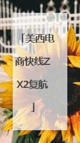 美西电商快线ZX2复航