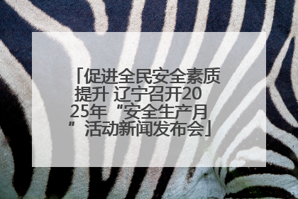 促进全民安全素质提升 辽宁召开2025年“安全生产月”活动新闻发布会