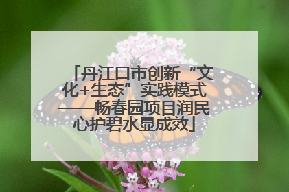 丹江口市创新“文化+生态”实践模式——畅春园项目润民心护碧水显成效
