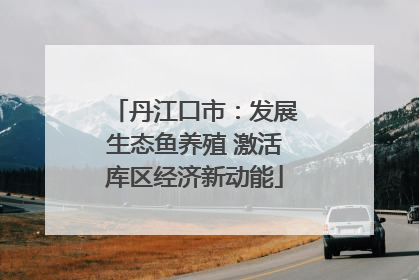 丹江口市：发展生态鱼养殖 激活库区经济新动能