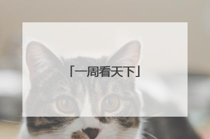 一周看天下