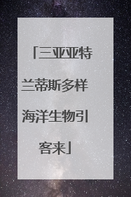 三亚亚特兰蒂斯多样海洋生物引客来