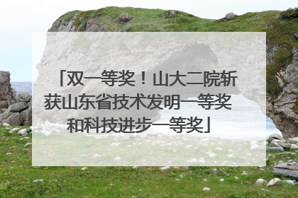 双一等奖！山大二院斩获山东省技术发明一等奖和科技进步一等奖