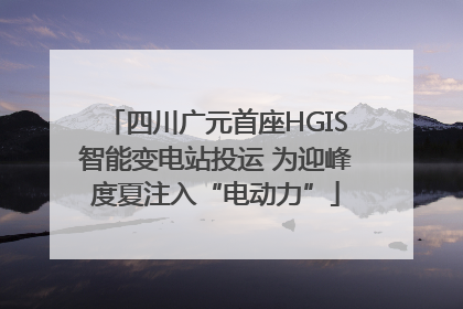 四川广元首座HGIS智能变电站投运 为迎峰度夏注入“电动力”