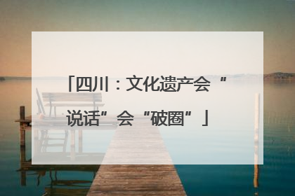 四川：文化遗产会“说话”会“破圈”