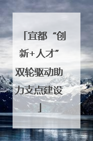 宜都“创新+人才”双轮驱动助力支点建设