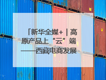 新华全媒+｜高原产品上“云”端——西藏电商发展一线观察