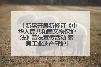 新晃开展新修订《中华人民共和国文物保护法》普法宣传活动 聚焦工业遗产守护