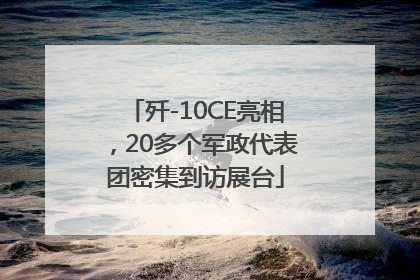 歼-10CE亮相，20多个军政代表团密集到访展台