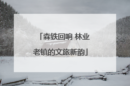 森铁回响 林业老镇的文旅新韵