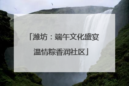 潍坊：端午文化盛宴 温情粽香润社区