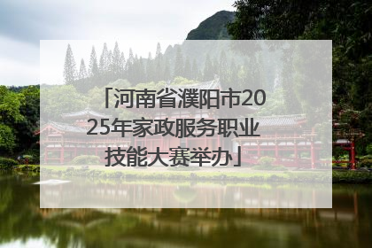 河南省濮阳市2025年家政服务职业技能大赛举办