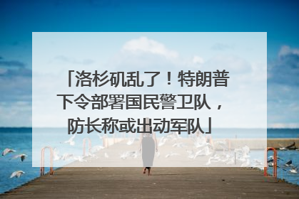 洛杉矶乱了！特朗普下令部署国民警卫队，防长称或出动军队