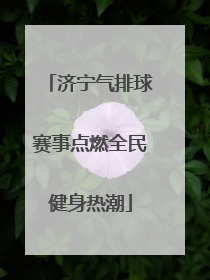 济宁气排球赛事点燃全民健身热潮