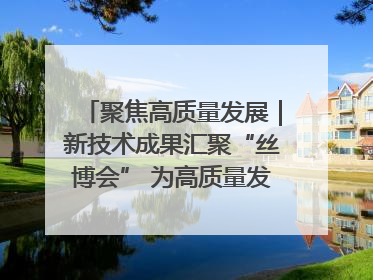 聚焦高质量发展｜新技术成果汇聚“丝博会” 为高质量发展注入新动能
