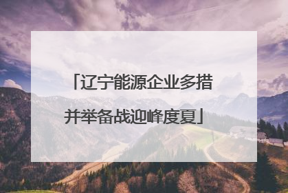辽宁能源企业多措并举备战迎峰度夏