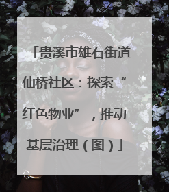 贵溪市雄石街道仙桥社区：探索“红色物业”，推动基层治理（图）