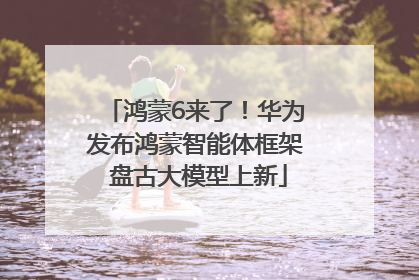 鸿蒙6来了！华为发布鸿蒙智能体框架 盘古大模型上新