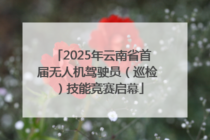 2025年云南省首届无人机驾驶员（巡检）技能竞赛启幕