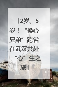 2岁、5岁！“换心兄弟”跨省在武汉共赴“心”生之旅