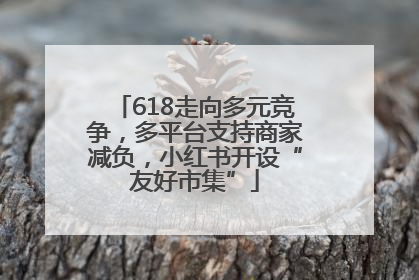 618走向多元竞争，多平台支持商家减负，小红书开设“友好市集”
